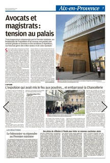 Avocats et magistrats: Tension au palais